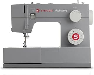 Singer Facilita Pro 4411 | Máquina de Costura 220V | 1.100 Pontos/Min, 10 Pontos Decorativos | Base de Aço Inoxidável, Braço Livre, LED, Pressão Ajustável da Sapatilha