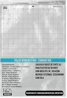 Kit 2 Bases de Corte A3 com Cola Compatível Silhouette Cameo e Outras Plotters de Recorte