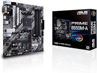 Placa-Mãe AMD ASUS PRIME B550M-A DDR4 AM4, M.2, HDMI/DVI, mATX, Alta Performance