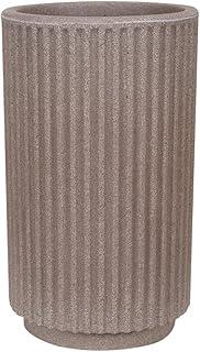 Vaso SP27 Cilindro 20 x 35 cm Antique Castanho