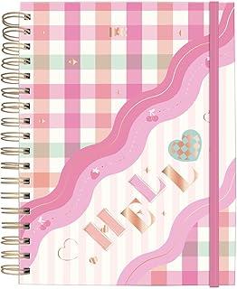 DAC - Caderno Smart Universitário com 80 folhas (90g) Fechamento em Elástico - Hello