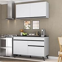 Armário de Cozinha Compacta 2 peças Mp3687.964 Veneza Branco