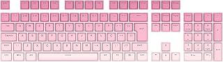 Kit de Keycaps Redragon Degradê Rosa e Branco ABNT2 ABS