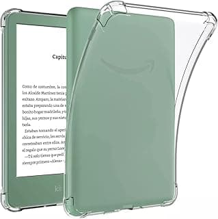 Capa Case Transparente para Kindle Modelo RS23CV de 11 Geração 2024 + Película Protetora