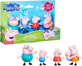 Peppa Pig Conjunto Peppa e a Família Pig com Bebê Evie com 26.39% de desconto por R$ 58,88 na amazon