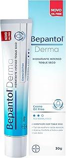 Bepantol Derma Toque Seco, Pele Normal a Seca, Hidratante Facial e Corporal, Bepantol Oil Free, 30g