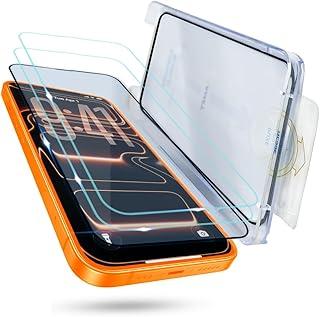 Película Blindada Sapphire AMET para iPhone 17 Pro Max e 16 Pro Max, Vidro Temperado 9H, Transparente