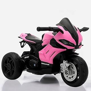 Moto Elétrica Infantil Racing 6V com Luz e Som (Rosa)
