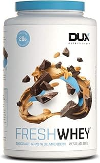 DUX NUTRITION Fresh Whey Protein Chocolate e Pasta de Amendoim - 900g