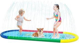 Brastoy Piscina Chafariz Infantil 250 * 100cm Splash Sprinkler Pad (Numérico)