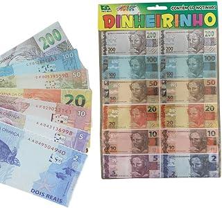 Dinheirinho Falso De Brinquedo 60 Notas De 2 Até 200 Reais