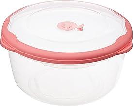 Sanremo - Pote Hermético Plástico Redondo de 3,2 Litros, Linha Flor