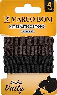 Marco Boni,Kit Elasticos Tons 4 Pecas,8532,Cores Sortidas, 1 unidade