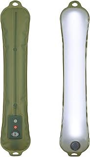 EKROTOK Barra de Luz de Acampamento Recarregável Tipo C, Tubo LED à prova d'água IP66, Luminária de Barraca de 68 CM, Bateria de 2000mAh, Luz Externa Inflável Dobrável para Camping, Caminhada, Viagem