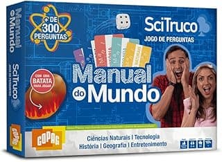 Jogo Sci Truco Manual Do Mundo - Copag com 27.59% de desconto por R$ 58,85 na amazon