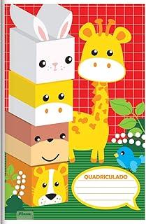 Caderno Quadriculado 1/4 1 x 1 cm 40 Folhas Brochura Flexível, Foroni 8912, Multicor, 20 unidades