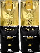 Kit Café Especial em Grãos, Bourbon Amarelo Reserva Gourmet, 2 Pct de 500g, Torra Fresca, Direto da Fazenda