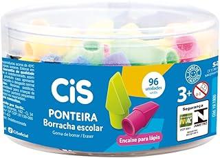 Borracha Fantasia Ponteira, CIS, 19.1900, 7 Cores Sortidas, Pote com 96 unidades