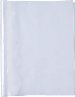 Capa Plástica Para Caderno, Plasitiban, Universitário, Transparente, Pacote com 50