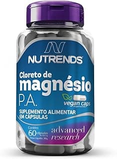 Cloreto de Magnésio P.A 60 cápsulas, Nutrends