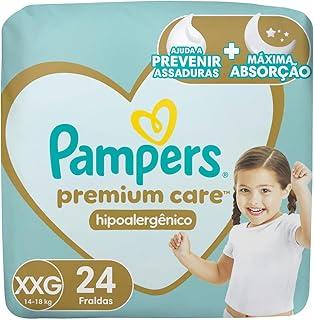Fralda Pampers Premium Care Tamanho XXG 24 Unidades