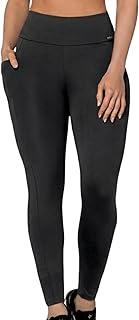 Legging Feminina com Bolso Academia Selene Zero Transparência Cós Alto