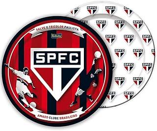 Prato São Paulo Festcolor Vermelho/Preto