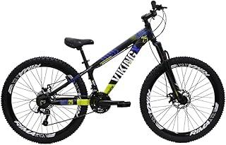 Bicicleta Aro 26 Viking Tuff x25 21 Marcha Quadro em Alumínio Freio a Disco