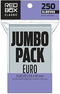 Sleeve Jumbo Pack: EURO 59 x 92mm com 22.29% de desconto por R$ 26,42 na amazon
