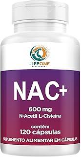 NAC+ N-Acetil L-Cisteína, 600mg, 120 Cápsulas, Life One