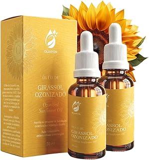 Óleo de Girassol Ozonizado 30ml Oliapon - Hidratação, Proteção e Cicatrização Natural para Pele e Cabelos (2)