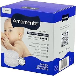 Absorvente Para Seios Dia e Noite Amamente® 24 UN