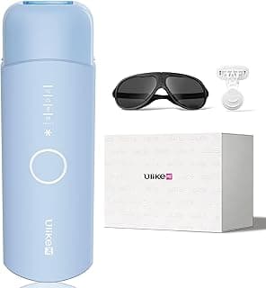 Depilador a Laser IPL Luz Pulsada Ulike ME, Depilação Indolor com Tecnologia de Resfriamento Safira Ice Cooling, 4 Modos, Flash Automático (3/s), Uso Doméstico Corporal e Facial, ANVISA, Bivolt, Unissex, Azul com 18.57% de desconto por R$ 2.849,99 na amazon