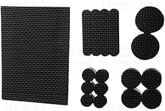 Kit 33 Unidades Protetor de Borracha Adesivo para Pé de Móveis Cadeiras Sofa Tamanhos Sortidos Resistente Multiuso Protege Contra Impáctos Evita Riscos Ideal para Móveis em Geral Fácil de Usar