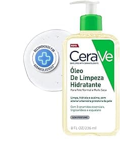 CeraVe, Óleo de Limpeza Hidratante, com triglicerídeo e esqualeno 236ml com 16.43% de desconto por R$ 75,13 na amazon