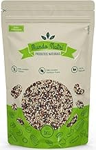 1kg Mix De Quinoa Branca, Preta e Vermelha Grãos Mundo Nutri