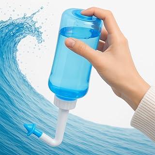 Irrigador Nasal e Lavador | Higienizador de Nariz 300ml | Kit Lavagem Nasal Alívio Sinusite, Rinite e Congestão
