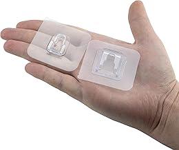 Kit 10 Gancho Macho Fêmea Adesivo Pendurar Quadro Parede Utensilios