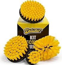 Escova Drill Parafusadeira Limpa Estofados Detailer