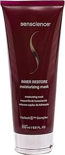 Mascara Inner Restore Moisturizing Mask 200ml, Senscience - NOVA EMBALAGEM, vermelho escuro com 16.05% de desconto por R$ 124,11 na amazon