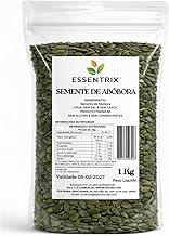 ESSENTRIX - SEMENTE DE ABOBORA SEM CASCA, CRUA, SEM SAL, IMPORTADA - INTEIRA VERDE AA