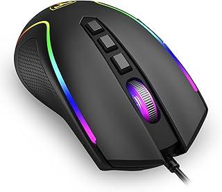 Mouse Gamer T-Dagger Darkangel RGB V3 Preto 4000 DPI T-TGM209 V3