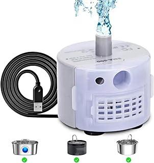 Bomba para Bebedouro de Gatos, Bomba de Reposição para Bebedouros de Pet de Estimação, Bomba de água Mute DC 5V/1A