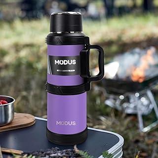 Garrafa Térmica 2.4 Litros Quente Frio Com Isolada Térmico Capacidade Viagem Garrafa De Agua (Roxo)