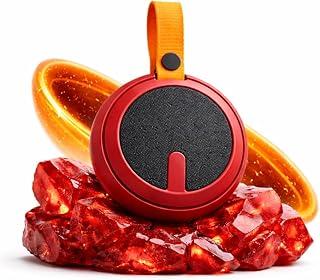 Caixa de Som Elementos Estelares | Pendure, Leve, Curta – Bluetooth Portátil 10W com Design Arredondado, Compacta, Recarregável, com Alça Laranja (Vermelha - Gigante Vermelho)