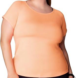 Camiseta Plus Size Dryfit Academia Fitness Feminino Selene Adulto