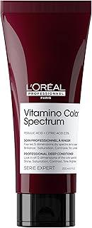 L'Oréal Professionnel, Condicionador Profissional Profundo, Vitamino Color Spectrum, para cabelos coloridos, cabelos macios, suaves & fortes, brilho espelhado ultra intenso, 200ml