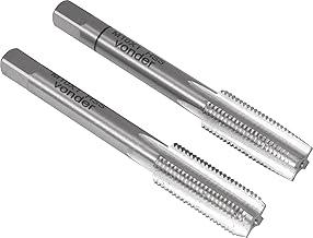 Vonder, Macho Manual De Aço Rápido, M10 X 1,00 Mm, Rosca Mb, Jogo Com 2 Peças.