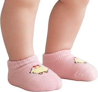 Meia BEBÊ Recém Nascido Menina Algodão Cotton Estampada Selene