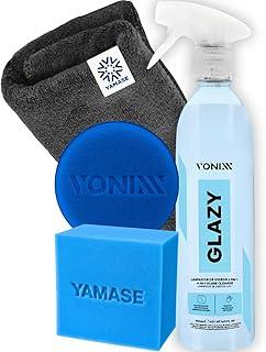 Glazy 500ml Vonixx Limpador Restaurador Vidros 4 Em 1 Redutor Atrito Pano 40x40 Js Aplicador de Espuma Vonixx